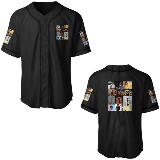 Discover The Michael Jackson Album Baseball Jerseys Men