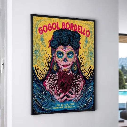 Discover Gogol Bordello Warped Tour Long Beach CA July 26-27 2025 Poster