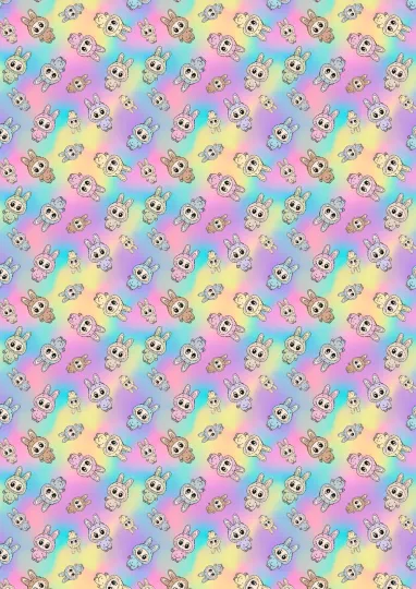 Discover LABUBU Birthday Gift Wrap - Labubu Wrapping Paper - Labubu Birthday Gifting