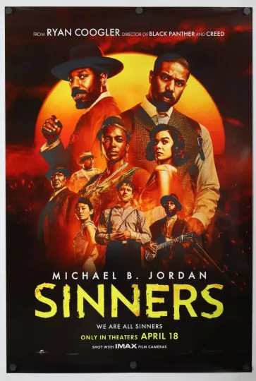 Discover Sinners Original Ds Movie Poster 27x40 2025 Final Michael Jordan Vampires V Klan
