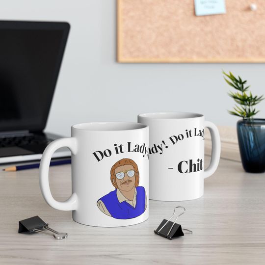 Discover Motivational Chit do it lady Mug, Inspirational Coffee Cup, Office Humor, Do It Lady!