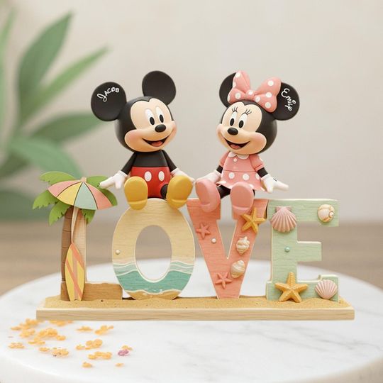 Discover Custom Mickeyy And Minniee Mouse Acrylic Plaque, Disneyyy Couple Gift, Love Quote Plaque, Romantic Mickeyy Minniee Decor, Keepsake Display
