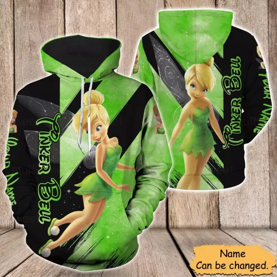Discover Personalized We Are Never Too Old For Tinkerr Bells 3D HOODIE