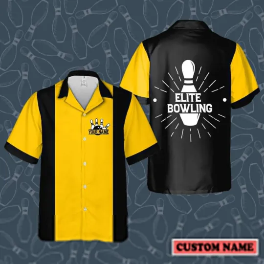 Discover Custom Vintage Bowling Shirts for Men Hawaiian Shirt, Casual Shirt For Men