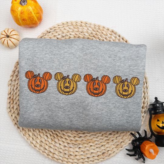 Discover Halloween Magical Kingdom Shirt, Halloween Mouse Cartoon Pumpkin