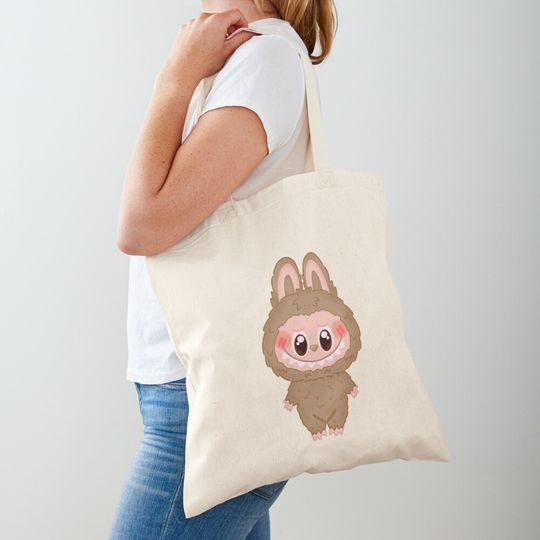 Discover Labubu toffee Version 2 Tote Bag