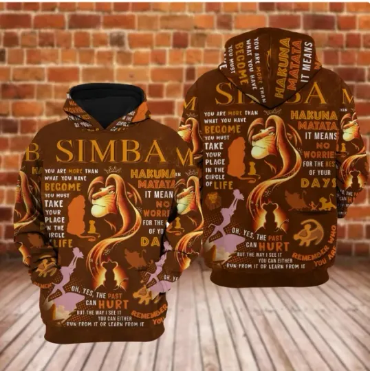 Discover The lion kingg 3D HOODIE HALLOWEEN GIFT CHRISTMAS GIFT