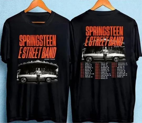 Discover Bruce Springsteen 2023 Tour T-Shirt.
