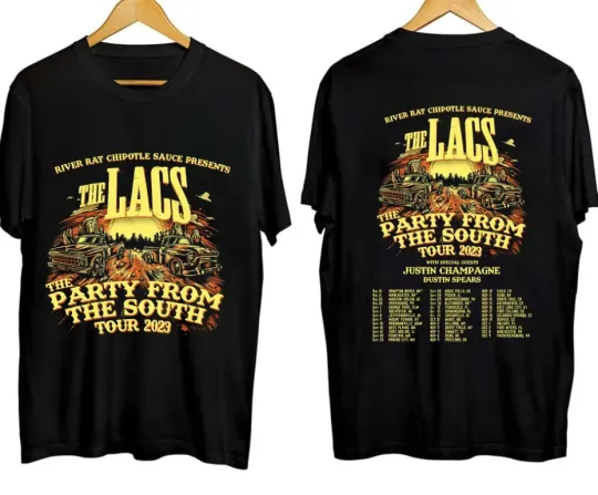 Discover The Lacs The Party from the South Tour 2023 Shirt Heavyweight T-s tshirt