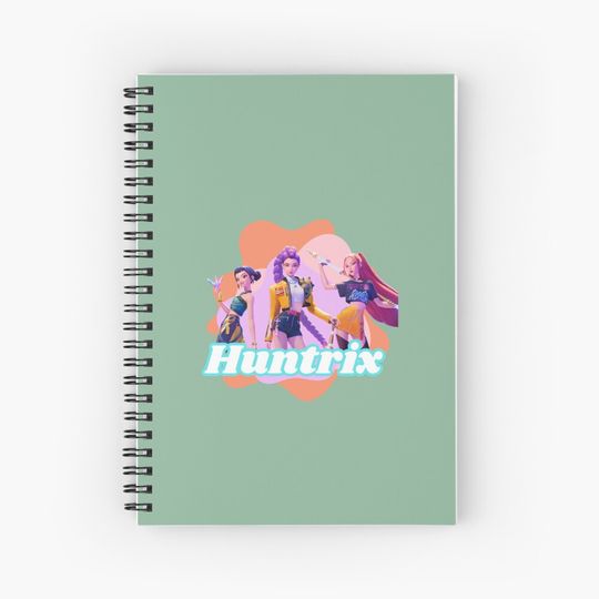 Discover Huntrix, Kpop Demon Hunters, Rumi Spiral Notebook Ruled Line