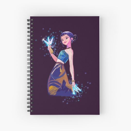 Discover Art huntrix Spiral Notebook Ruled Line