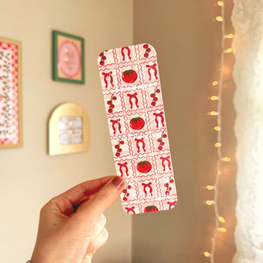 Discover Tomato Bow Bookmark