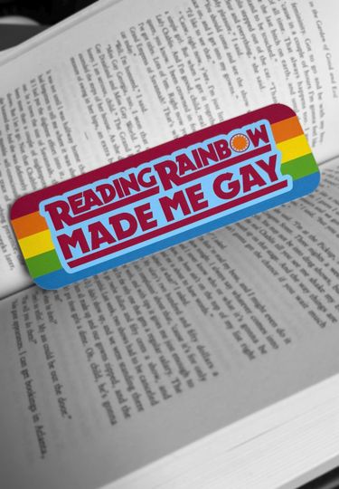 Discover Gay Rainbow Bookmark