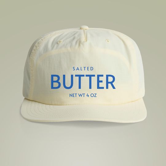 Discover Funny Butter Surf Cap, Surfer Hat, Butter Lover Gift, Summer Accessories, Outdoor Hat, Surfing Apparel
