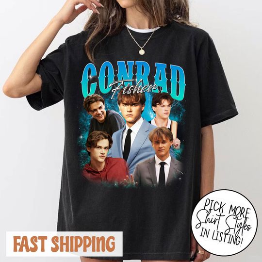 Discover Vintage Conrad Shirt, Retro Conrad Fisher T-Shirt, Summer Romance Tee