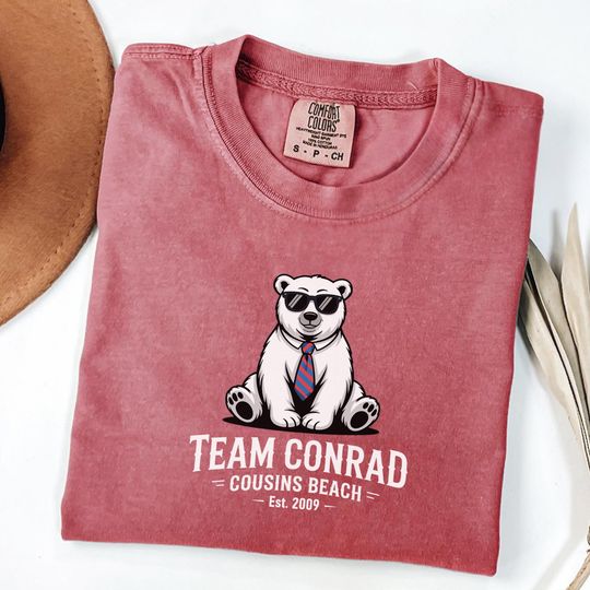 Discover Team Conrad Junior Mint Bear T-Shirt | Cousins Beach Est. 2009 I Turned Pretty | TSITP