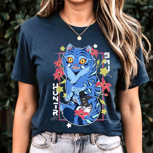 Discover Kpop Demon Hunters Tiger Shirt, Kpop Demon Hunters, Kpop Demon Hunters T-shirt Gift, Jinu Manga Shirt, Kpop Huntrix Pin, Demon Hunter Merch