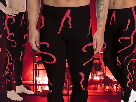Discover Wrestling Tights Retro Classic, Mens Leggings, Performance Pants, BJJ Pants