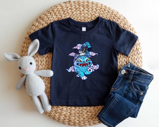 Discover Funny Demon Hunters Tiger Kids Shirt, Demon Hunter Tiger Tee for Toddlers, K-pop Shirt, Hunters Tiger Youth Tee, Cute Animal Gift