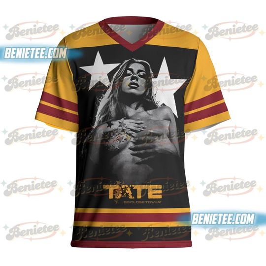 Discover Tate McRae 2025 Concert Football Jersey, Miss Possessive Tour 2025, Tate McRae Fan Gift Shirt, Tate McRae Shirt