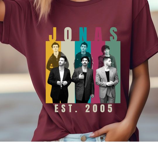 Discover Vintage Jonas Brothers est.2005 concert Shir