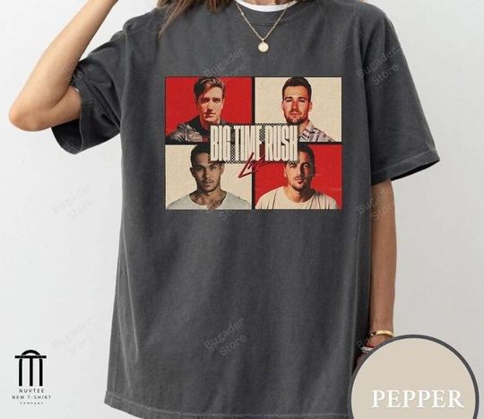 Discover Big Time Rush Live Block Graphic Tee