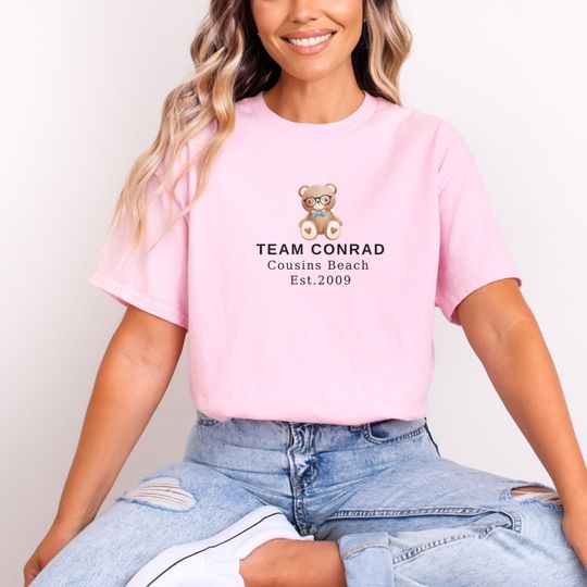 Discover Team Conrad Junior Mint Bear | Cousins Beach Est. 2009 | Crewneck Sweatshirt | The Summer I Turned Pretty | TSITP