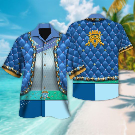 Discover Disneyyy Chloe Charming Hawaiian Costume, Descendants Hawaiian, Disneyyy Cosplay Tee, Chloe Charming Cartoon Halloween All Over Print