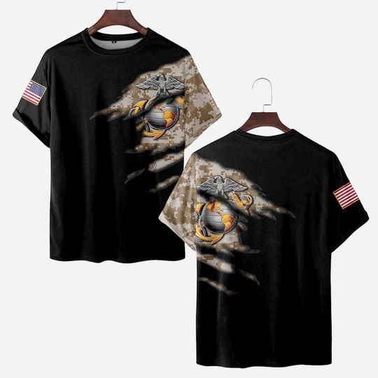 Discover Customized United States MC 3D T-Shirt