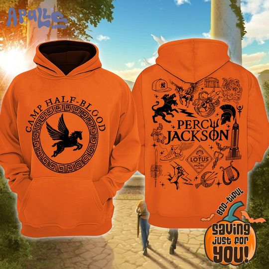Discover Percy Jackson Halloween Costume Hoodie