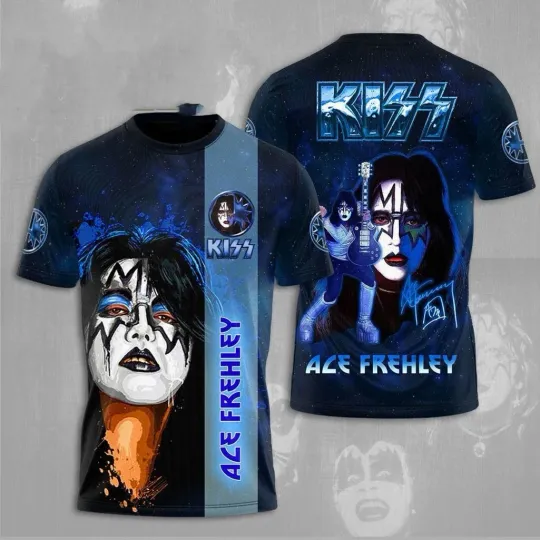 Discover New Ace Frehley Rock N Roll 3D T-shirt Size S to 5XL SE135 