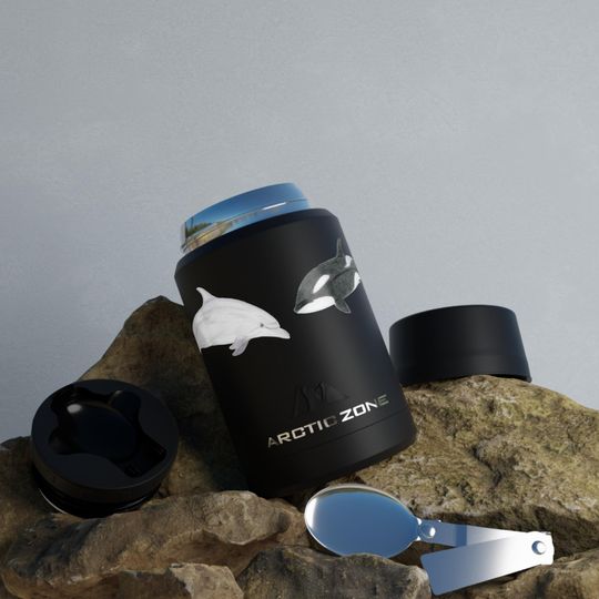 Discover Titan Copper Insulated Food Storage, Bottlenose Dolphin and Killer Whale