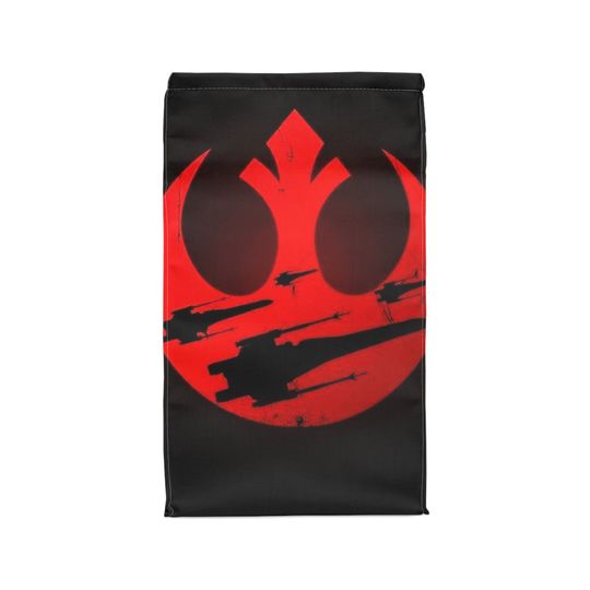 Discover Insulated Lunch Bag for the Go - Starr Warss Universe - Rebel Alliance Logo with X-Wing