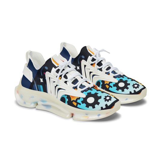 Discover Stylish Women's Mesh Sneakers, Gear Design Shoes, Fashion Sneakers