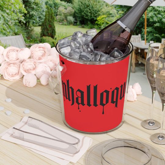 Discover Halloqueen Ice Bucket with Tongs
