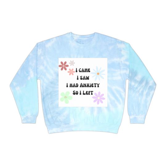 Discover Unisex Tie-Dye Sweatshirt