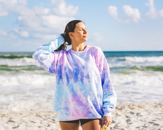 Discover Cotton Candy Tie Dye Sweater,Cotton Candy Sweatshirt,Tie Dye