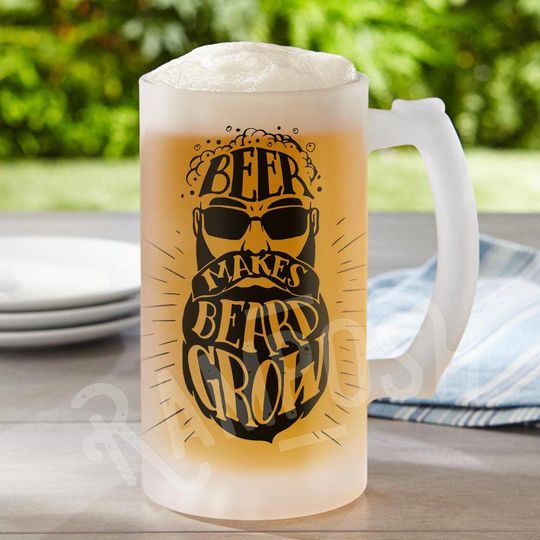 Discover Frosted Beer mug