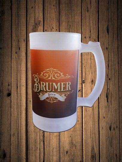 Discover Frosted Beer Mug