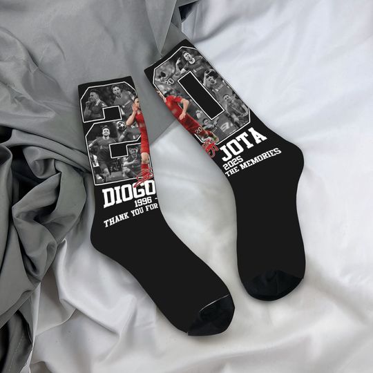 Discover Diogo Jota Socks  Vintage Stockings Couple Quality Running Socks