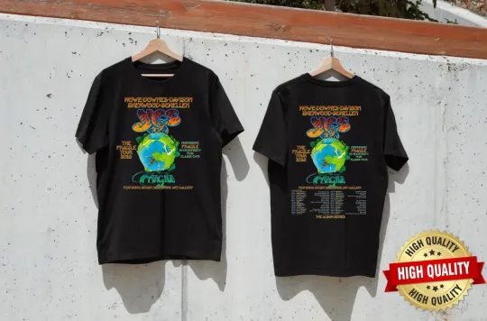 Discover YES Band The Fragile Tour 2025 The Album Series T Shirt Full Size S-5XL