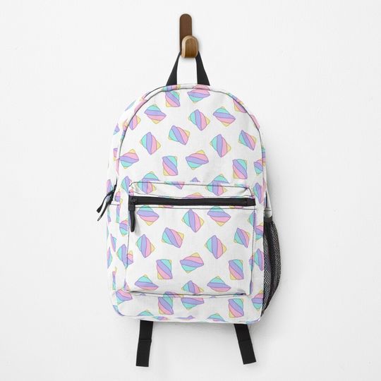 Discover Marshmallow Pattern Pastel Backpack