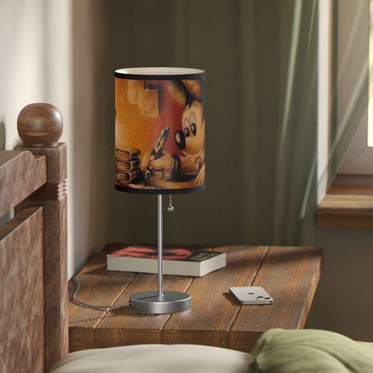 Discover Table Lamp, Desk Lamp, Unique Mickeyy Lamp on a Stand