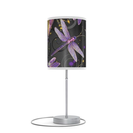 Discover Dragonfly Lamp on a Stand, US|CA plug