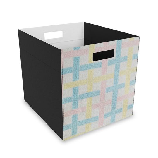 Discover Colorful Felt Storage Box, Organizing Solution, Home Decor, Gift Idea, Wedding Registry