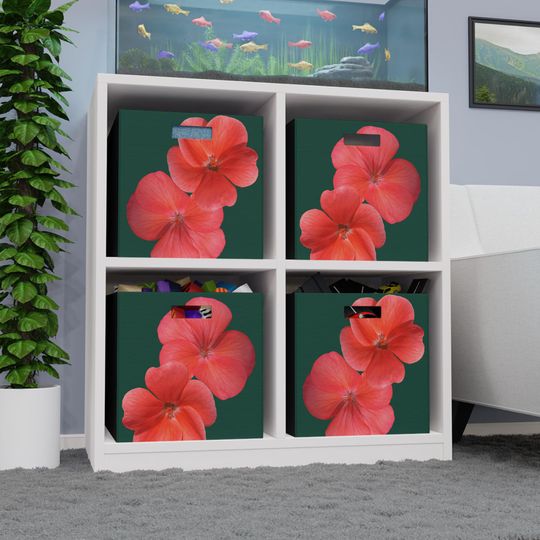 Discover Floral Storage Box, Organizer, Container, Home Decor