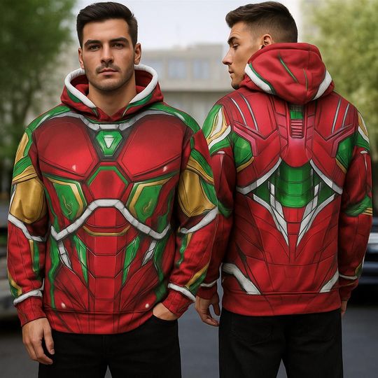 Discover Ironn mann 3D Full Over Print Hoodie, Ironn mann Cosplay