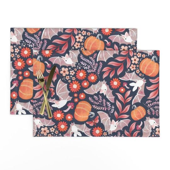 Discover Halloween Bats Placemats