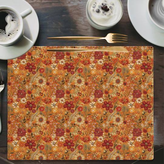 Discover Boho Floral Placemat
