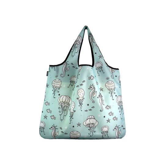 Discover Jellyfish Seahorse Shopping Tote Bags, Gift For Her